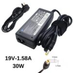 Acer AC Adapter Laptop Charger 19V 1.58A 30W 5.5*1.7mm