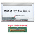 14.0 led 40pin Laptop Screen
