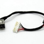 DELL 5558 Laptop Power Jack Socket port connector with Harness flat