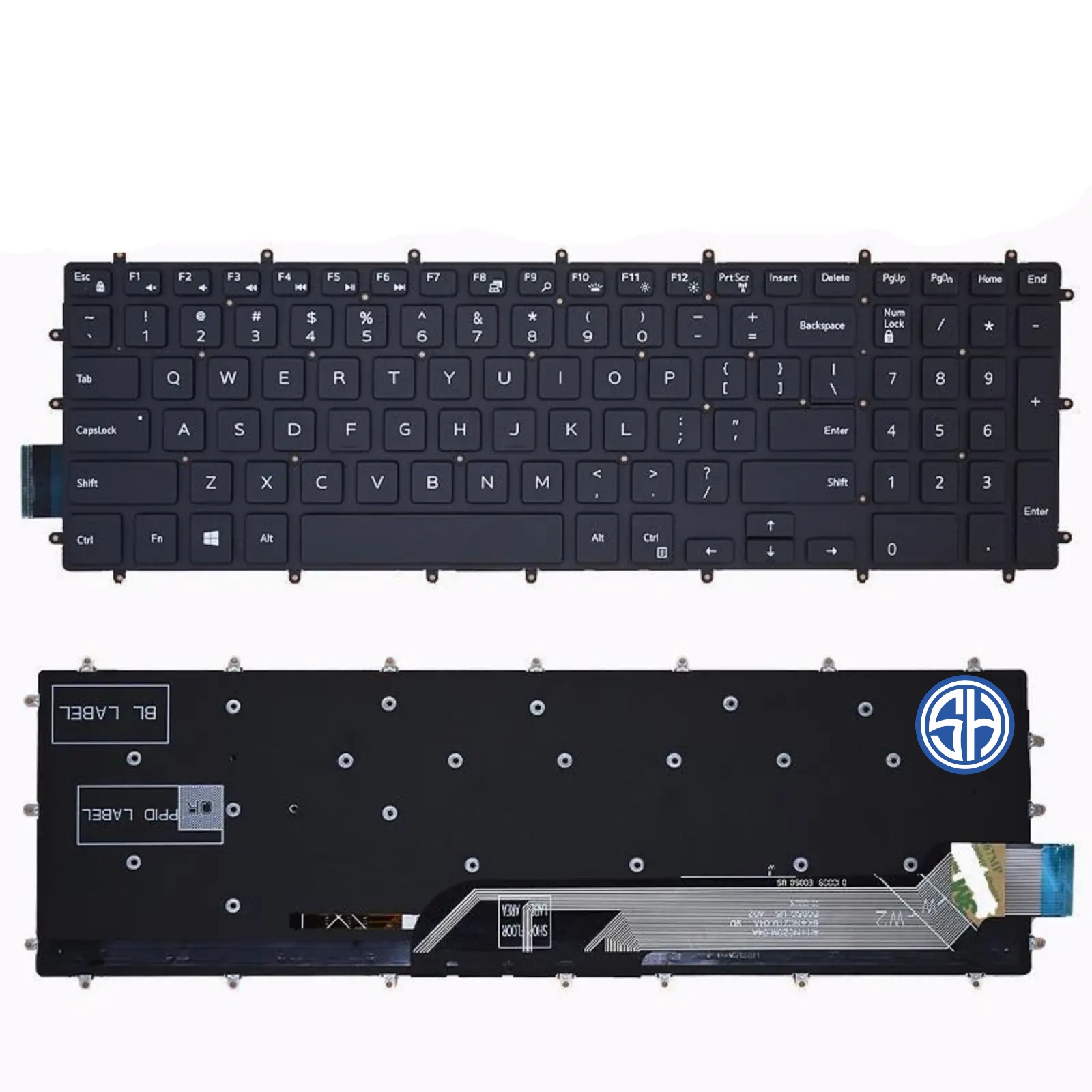 DELL 5567 Keyboard DELL 5567 Laptop Keyboard - Image 1