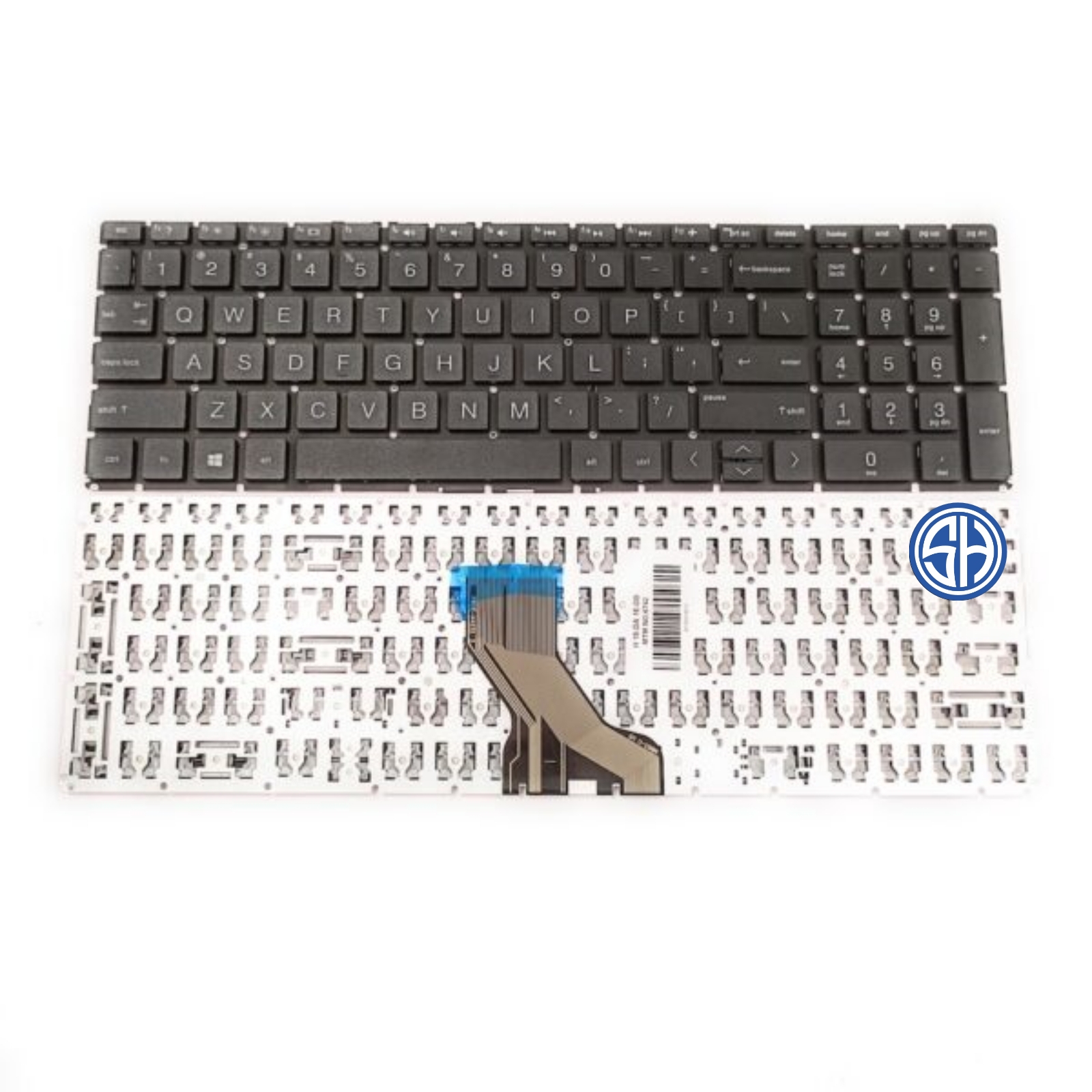 HP 15-DA Keyboard HP 15-DA 250 G7 Laptop Keyboard - Image 1