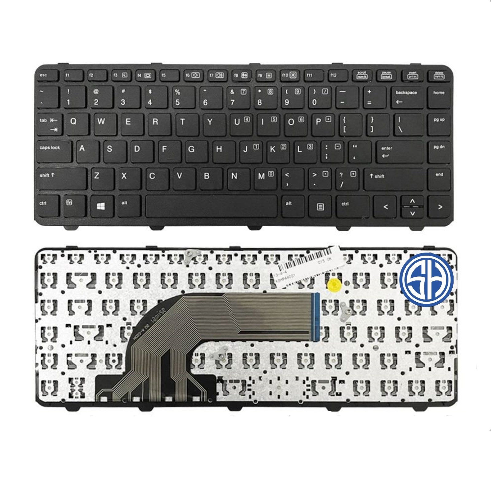 HP 640 G2 Keyboard HP 640 G2 Laptop Keyboard - Image 1