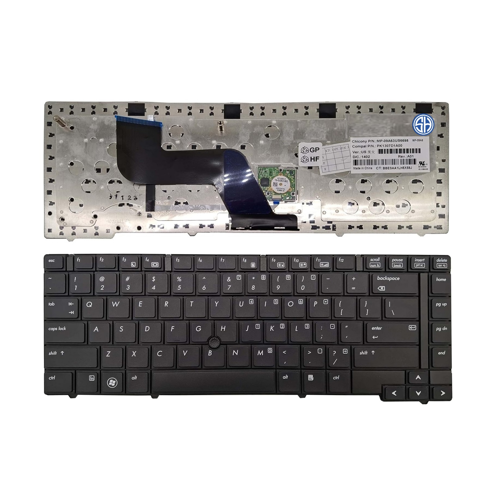 HP 8440 Keyboard HP 8440 Laptop Keyboard - Image 1