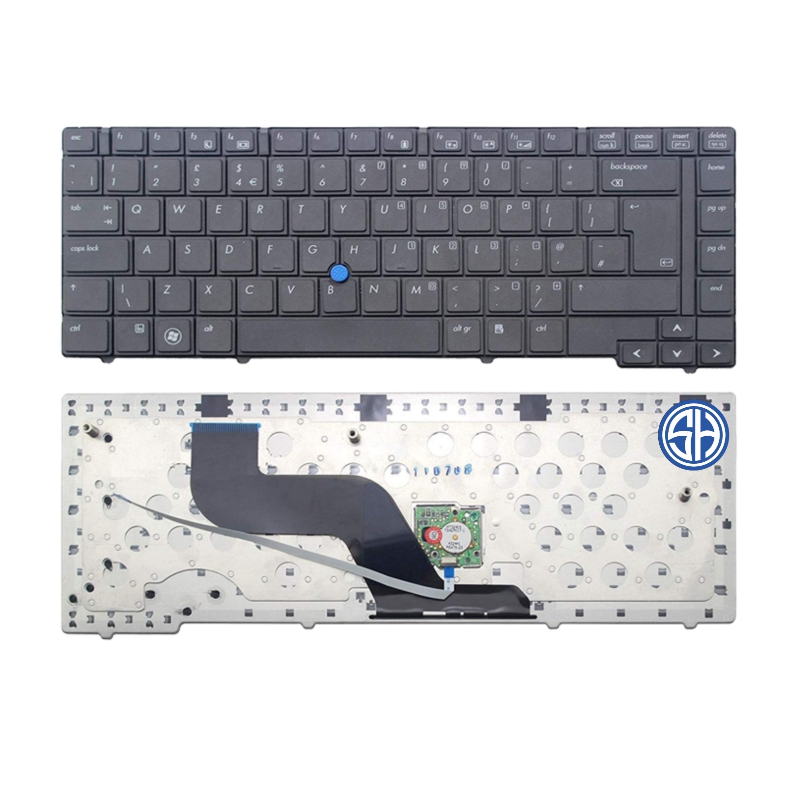 HP 8540p Keyboard HP 8540p Laptop Keyboard - Image 1
