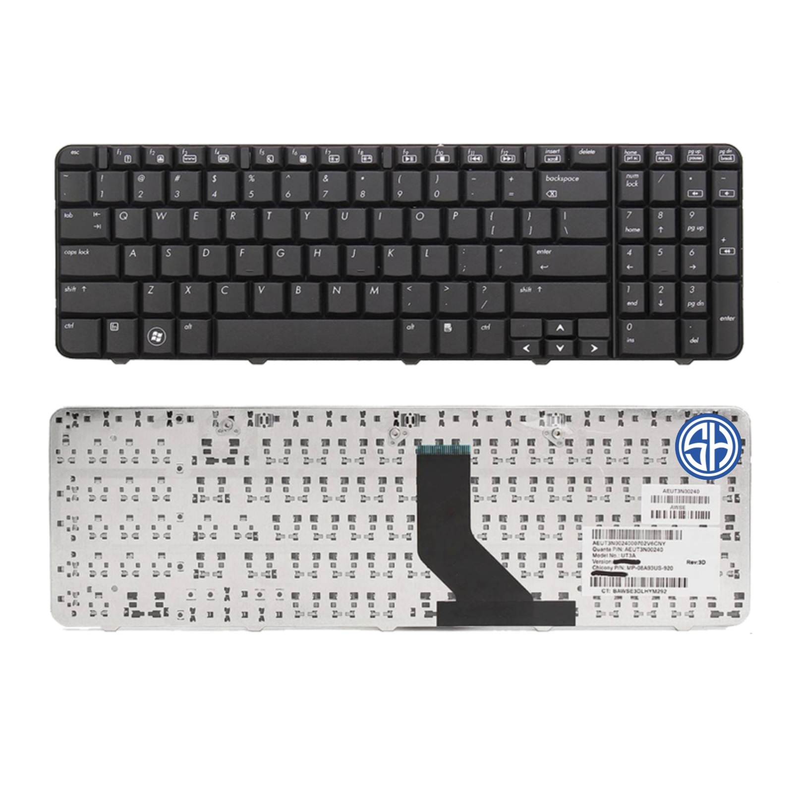 HP CQ60 Keyboard HP CQ60 Laptop Keyboard - Image 1