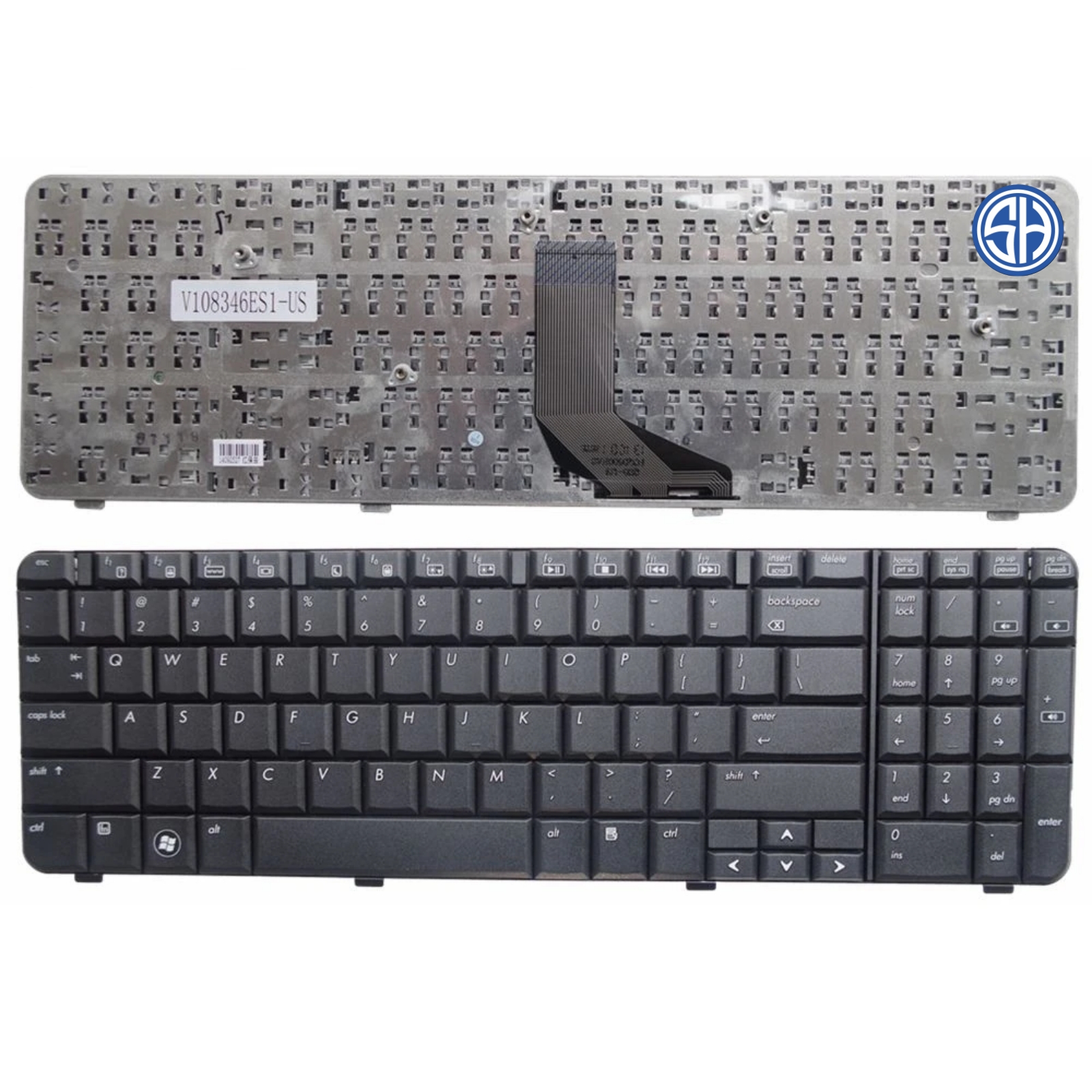 HP CQ61 Keyboard HP CQ61 Laptop Keyboard - Image 1