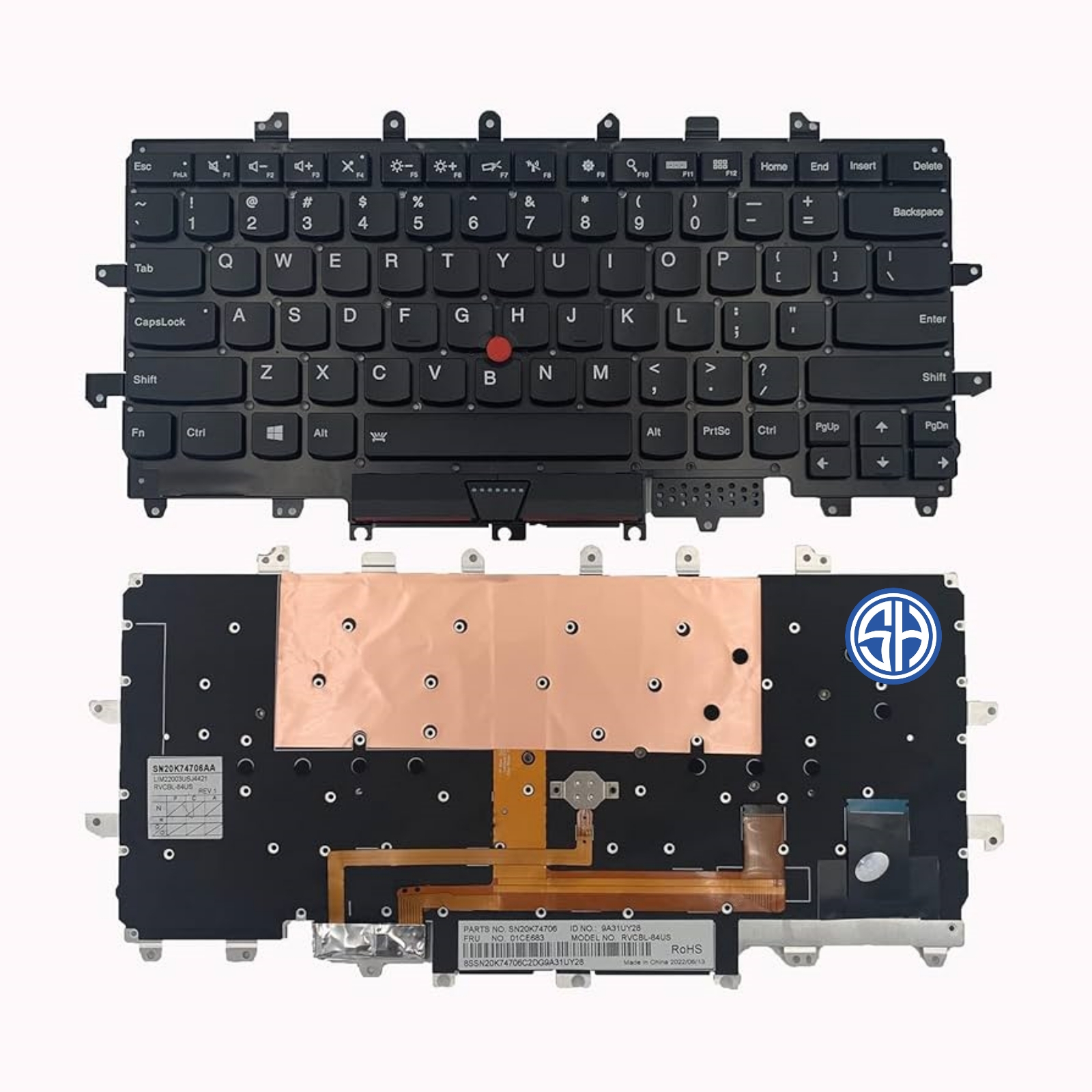 LENOVO X1 CARBON G4 4TH Keyboard LENOVO X1 CARBON G4 4TH Laptop Keyboard - Image 1