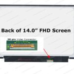 14.0 slim 30pin 1920*1080 Matte NV140FHM-N4B FRAMELESS Laptop Screen
