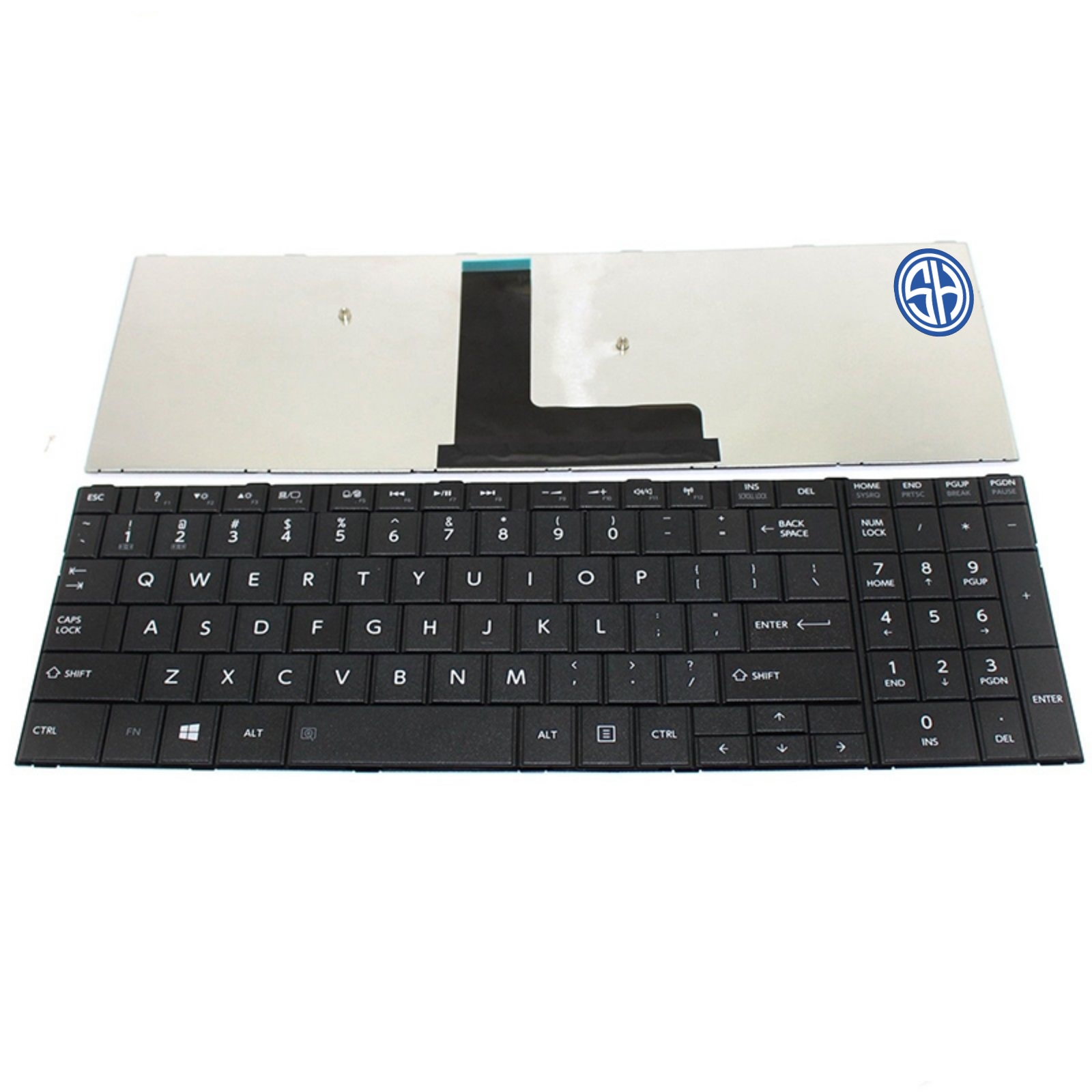 TOSHIBA C50-B Keyboard TOSHIBA C50-B Laptop Keyboard - Image 1