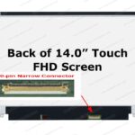 14.0 slim 40pin (20MM) narrow connector FHD NV140FHM-T00 V8.2 LENOVO T460S Laptop Screen