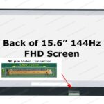 15.6 slim 40pin 1920 x 1080 Matte 120HZ FRAMELESS NV156FHM-N4U Laptop Screen
