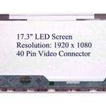 17.3 led 40pin FHD 1920*1080 HP 8760W Laptop Screen