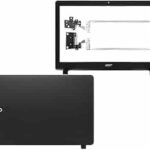 ACER ES1-572 laptop Housing Top Lid Rear & LCD Back case & Front Bezel with hinges ABH