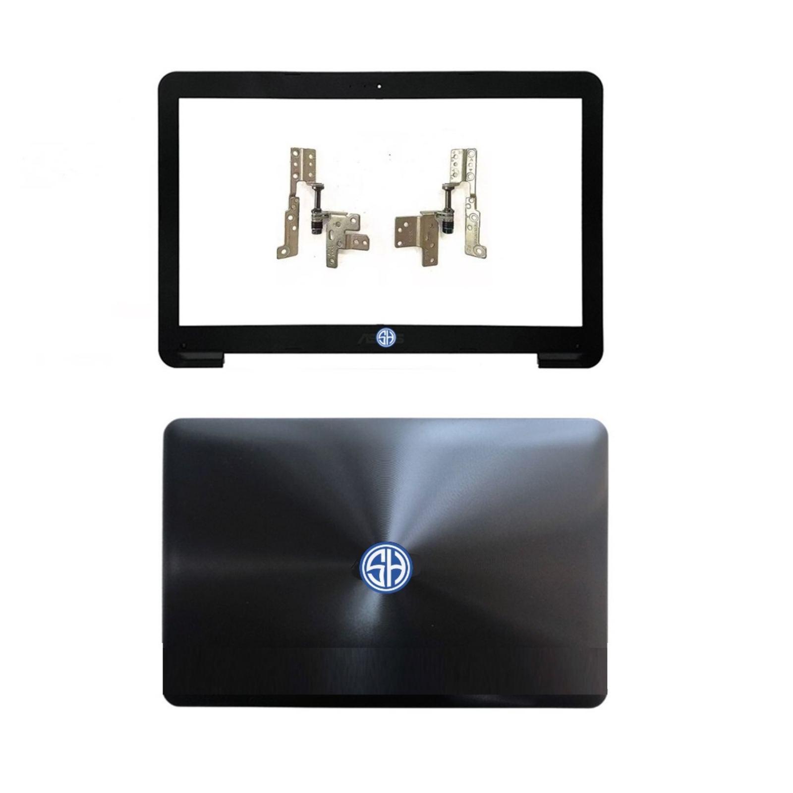 ASUS X555 K555 ABH Housing ASUS X555 laptop Housing Top Lid Rear & LCD Back case & Front Bezel with hinges ABH - Image 1