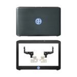 DELL E5420 laptop Housing Top Lid Rear & LCD Back case & Front Bezel with hinges ABH