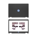 DELL E5470 laptop Housing Top Lid Rear & LCD Back case & Front Bezel with hinges ABH