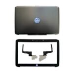 DELL E5530 laptop Housing Top Lid Rear & LCD Back case & Front Bezel with hinges ABH