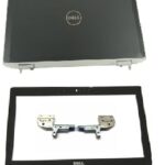 DELL E6420 laptop Housing Top Lid Rear & LCD Back case & Front Bezel with hinges ABH