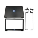HP 15-AC laptop Housing Top Lid Rear & LCD Back case & Front Bezel with hinges ABH