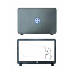 HP 15-D laptop Housing Top Lid Rear & LCD Back case & Front Bezel with hinges ABH