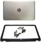 HP 15-J laptop Housing Top Lid Rear & LCD Back case & Front Bezel with hinges ABH