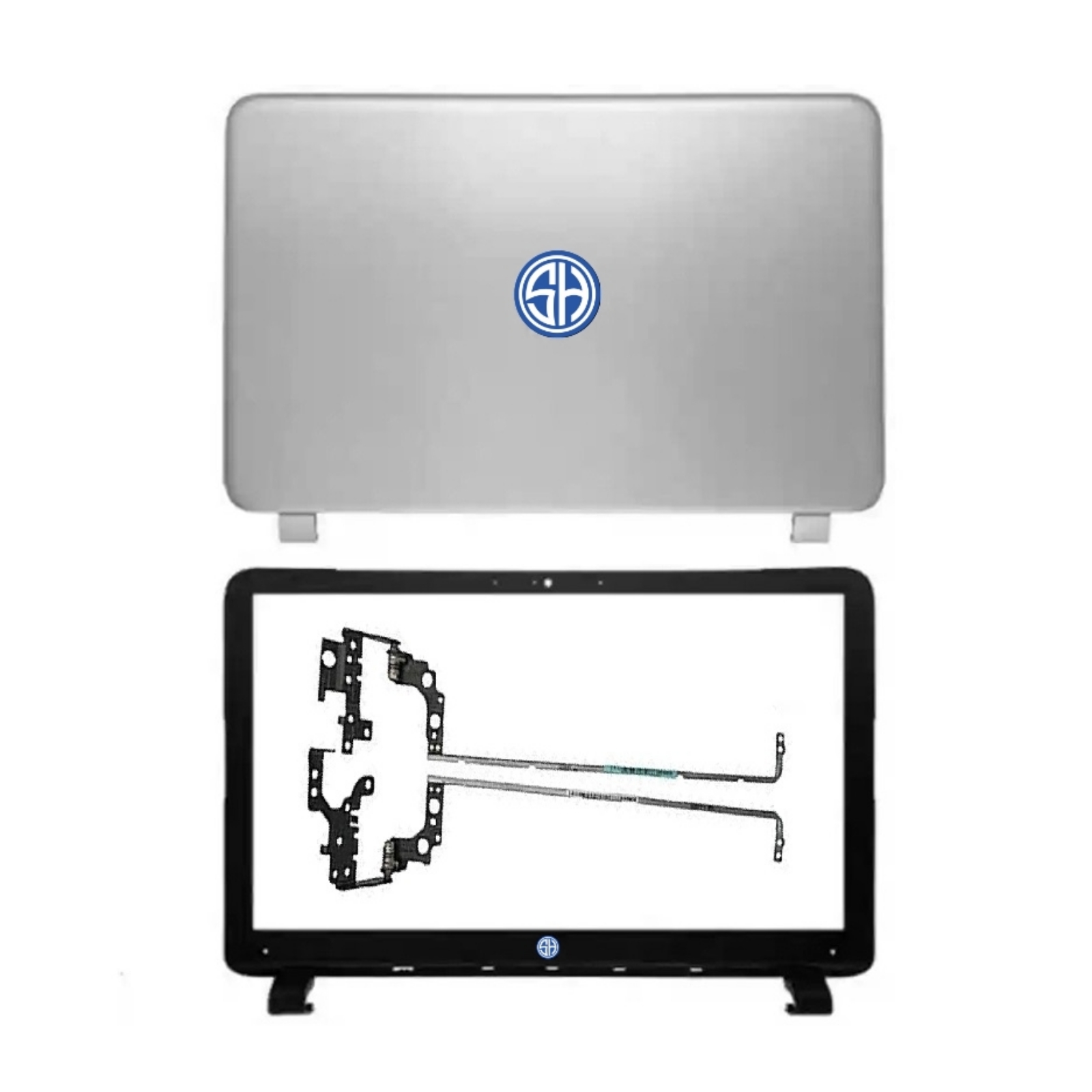 HP 15-N ABH Housing HP 15-N laptop Housing Top Lid Rear & LCD Back case & Front Bezel with hinges ABH - Image 1